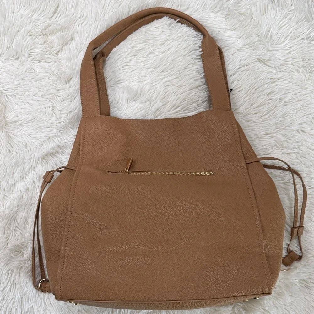 Chic Tan Women's Tote Bag Set